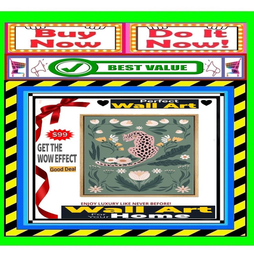 📢 CANVAS PRINT Gallery ➕🆒 WALL ART Botanical FRAME ARTWORK 🟢💸BUY NOW‼️🟢
